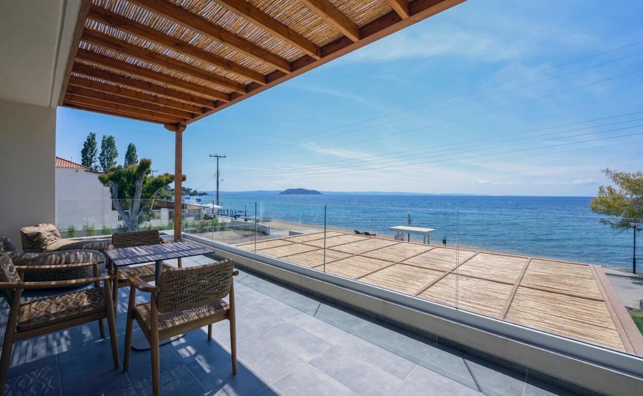 Amyntas Seafront Hotel Neos Marmaras Esterno foto