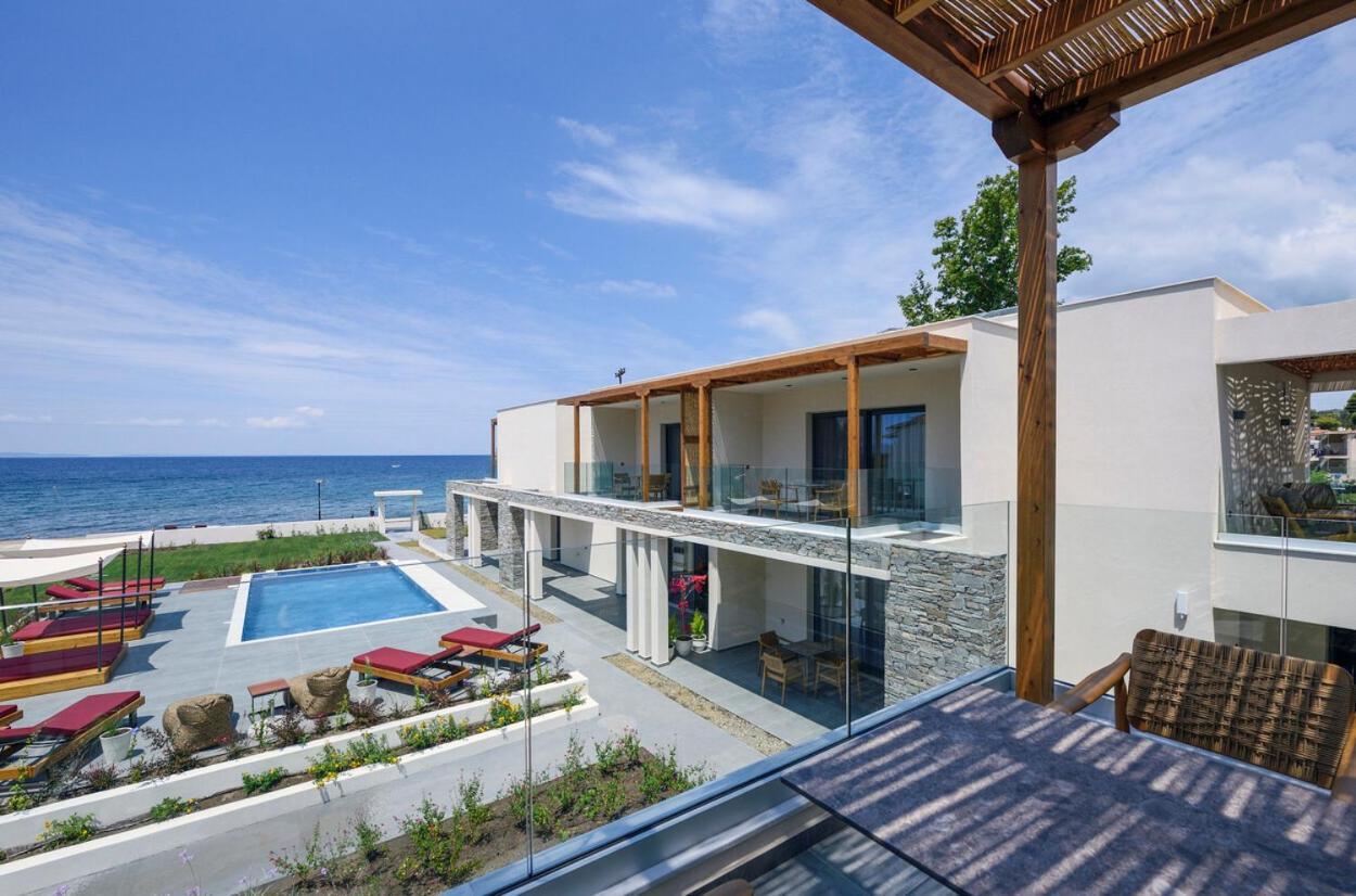 Amyntas Seafront Hotel Neos Marmaras Esterno foto